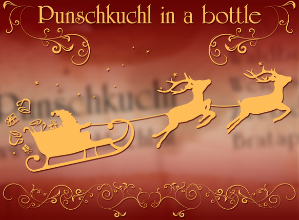Punschkuchl in a bottle